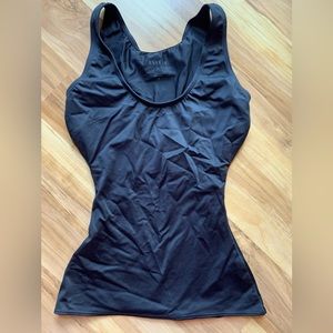 Assets Contour Shaping Tank Top Black Spandex